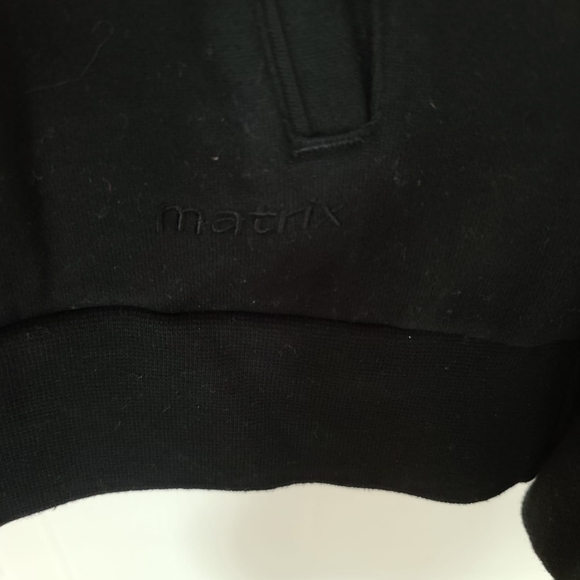 Matrix Full Zip Hoodie Black Medium - Picture 3 of 6